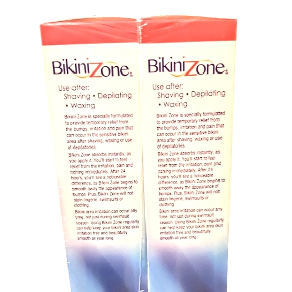 Bikini Zone Shaving 2% Lidocaine Cream Ingrown Hairs Razor Burn Itching - Picture 2 of 4